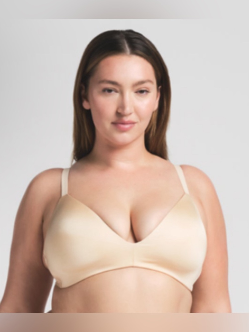 SKIMS NWT Wireless Form T-Shirt Bra Size 36D Color Sand